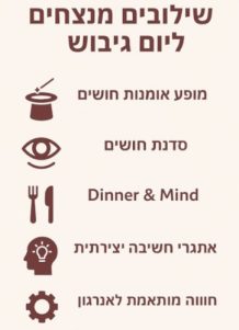 שילוב מנצחים לגיבוש חברה